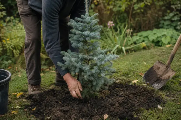 Molid argintiu (Picea pungens) – de la plantare la întreținerea de zi cu zi