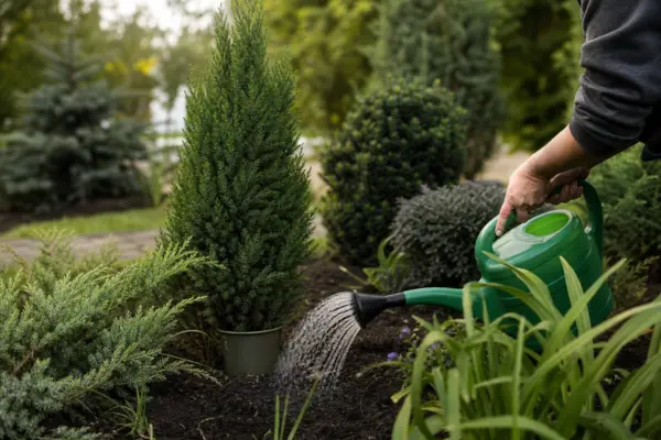 Chiparos de California (Chamaecyparis lawsoniana) – plantare, udare și întreținere