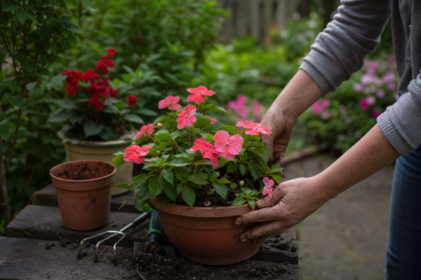 Sporul casei (Impatiens walleriana) – ghid practic de plantare și îngrijire