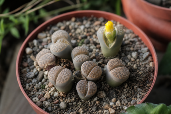 Lithops (Lithops pseudotruncatella): ce condiții cere și cum o îngrijești