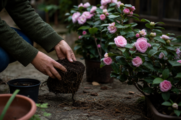 Camelia (Camellia japonica) – sfaturi pentru plantare, creștere și întreținere