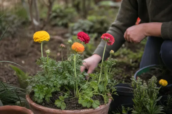 Ranunculus asiaticus: cum se plantează și cum se îngrijește corect