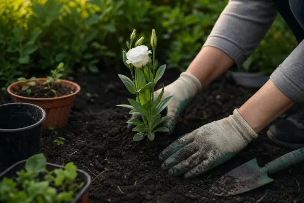 Lisianthus (Eustoma grandiflorum) – plantare și îngrijire pas cu pas