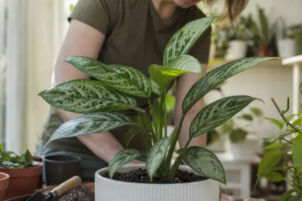 Aglaonema commutatum – sfaturi pentru plantare, creștere și întreținere