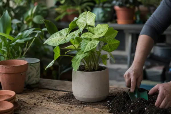 Syngonium (Syngonium podophyllum) – sfaturi de plantare și îngrijire