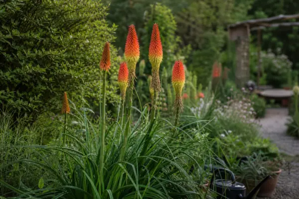 Kniphofia uvaria – sfaturi pentru plantare, creștere și întreținere