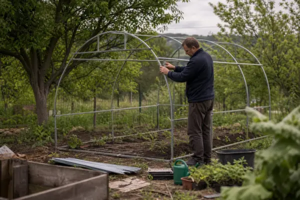 Construcția serelor și solariilor pentru legume: planificare, materiale și etape