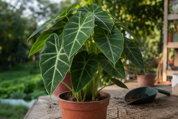 Urechea elefantului (Alocasia amazonica) – ghid practic de plantare și îngrijire